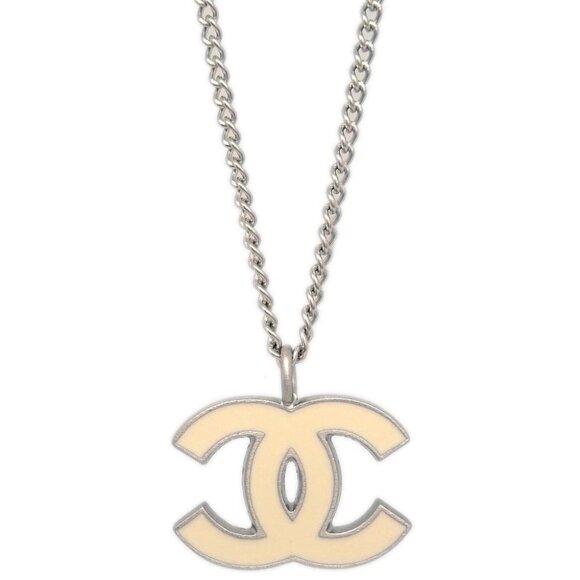 Chanel CC Chain Necklace Pendant Silver 06P 115394 - Picture 4 of 4